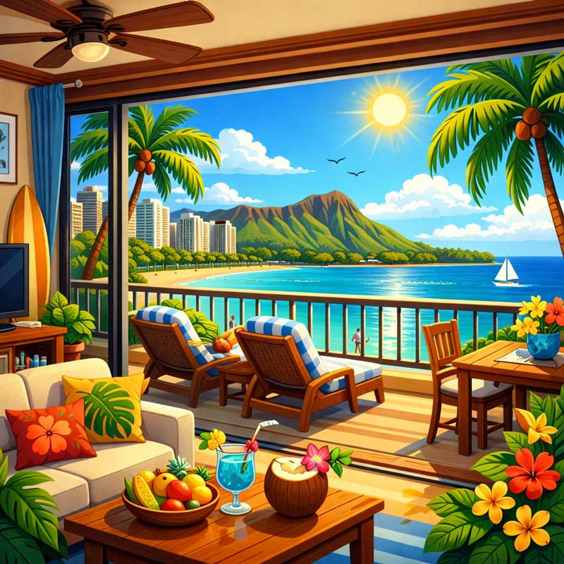 Waikiki stays and vacation rentals